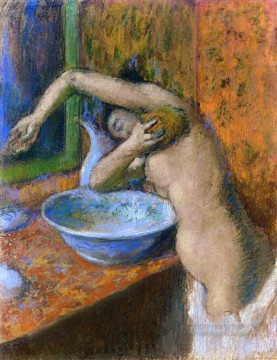 Edgar Degas Painting - woman at her toilette 3 Edgar Degas